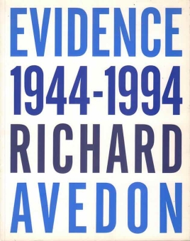 AVEDON, Richard - Evidence. 1944-1994 - DEUTSCH-SPRACHIGE BROSCHUR! 